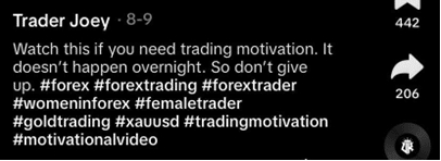 TikTok for forex affiliates